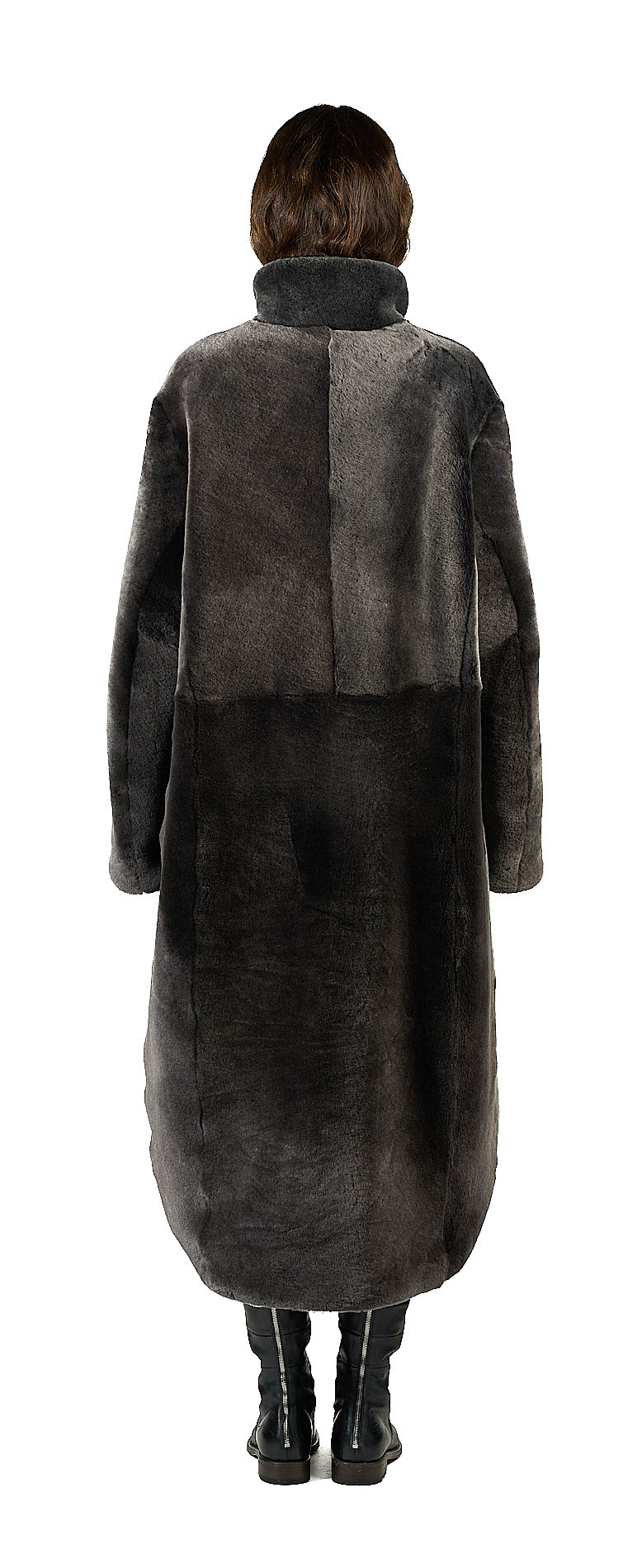 DANIELE BASTA LEATHER AND SILVER JACKET